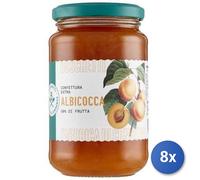 8x Multipack Boschetti Confettura Gr 400 Albicocca