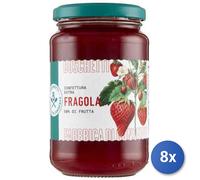 8x Multipack Boschetti Confettura Gr 400 Fragola