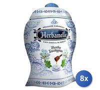 8x Multipack Caramelle Herbamelle Eucalipto Gr 75