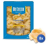 8x Multipack De Cecco Pappardelle n. 201 gr. 500