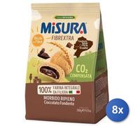 8x Multipack Misura Biscotti Fibraextra Ripieni Gr260 Cioccolata
