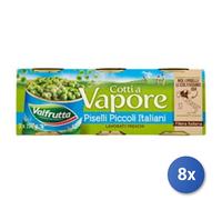8x Multipack Piselli Valfrutta Gr 150X3 Piccoli