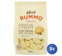 8x Multipack Rummo Gnocchi Di Patate N.117 Gr 500