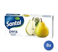 8x Multipack Santal Succo alla Pera in brik 3x200 ml