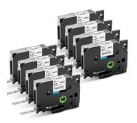 8x Nastro per Etichette Aken Compatibile con Brother Ptouch TZe-231 TZe231