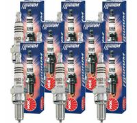 Candela NGK BKR6EIX-11 iridium resistenza 19mm filetto lungo Ø 14mm, 3764