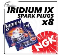 8x NGK Candele Parte Numero BKR9EIX Azione N° 2669 Iridium Ix Nuovo Originale
