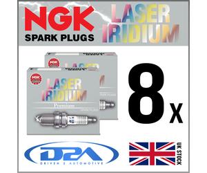 8x NGK SILFR6A6 (8659) LASER IRIDIUM CANDELE