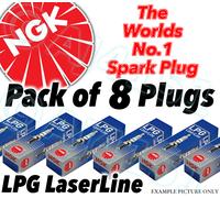 8X Nuove Ngk Laserline Candele LPG - Codice Part No. LPG5 Numero Stock 1516 8Pk