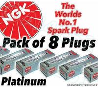 8x Nuovo Ngk Platino Candele - Parte N° PZFR5F-11 Azione N° 4363 8pk