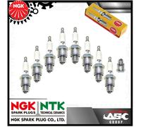 8x Nuovo Ngk Ricambio Candele - Parte N° B7HS-10 Azione N° 2129 8pk