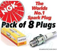 8x Nuovo Ngk Ricambio Candele - Parte N° B7S Azione N° 3710 8pk Candele