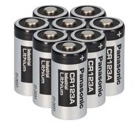 8X Panasonic 3V CR123A DL123A Batterie CR17345 Ultra Litio Foto