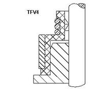 8x Paraolio stelo valvola Lato aspirazione PTFE (Politetrafluoretilene) 12012893