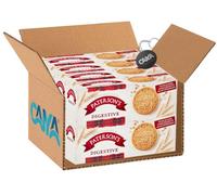 8X Patersons Scottish 1895 Digestive Biscotti con Farina Integrale Fonte di Fibre 400g [CAIYA® BOX da 8 Confezioni]