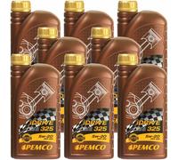 8x PEMCO 1 Litro idrive 325 5W-20 olio motore Olio Motore Api Sn Ilsac GF-5