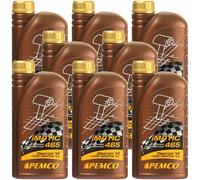 8x PEMCO 1 Litro Imatic 465 D VI Fluido Olio per Ingranaggi Jaso 1A