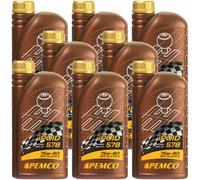 8X PEMCO 1 Litro IPOID 578 75W-80 GL-4 / GL-5 Olio Per Cambio Manuale API GL-4