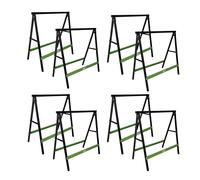 8x Pieghevole Bock Cavalletto Supporto di Lavoro 2er Set Carico 200 KG/Coppia