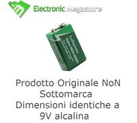 8X Pila Batteria ricaricabile Ni-Mh 9V 300mAh per radiomicrofoni prismatica 7326