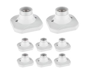 8x plafoniera/porta lampadine ELEKTRA bianco 1x E27 max. 60W