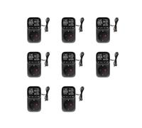 8X Presa Regolatore di Temperatura Digitale con Timer Interruttore Riscaldamento Raffreddamento per Frigorifero Acquacoltura Spina UE 230V