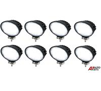 8x Professionale Ovale 40w LED Lavoro Luci Fari Faretto Faro Scavatrice Trattore