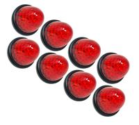 8x Rosso Alveare Lato Evidenziatore Svendita Luce Tenuta Rimorchio Camion 16-LED