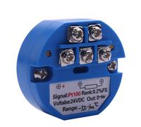 8X Rtd Trasmettitore di Temperatura Pt100 Dc24V Minus 50 - 100 Gradi Uscita1230