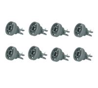 8X Ruota Del Cesto Lavastoviglie Per Bosch Siemens Neff 424717 00424717 AEG