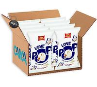 8X San Carlo Love Pop Popcorn Cotti al Forno Senza Glutine (Gluten Free) 50g [CAIYA® BOX da 8 Confezioni]