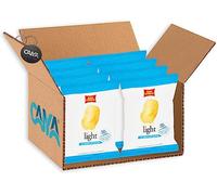 8X San Carlo Patatine Light Più Leggere Più Gustose con Meno Grassi 75g [CAIYA® BOX da 8 Confezioni]