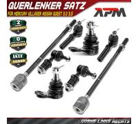8x Set Braccio Oscillante Anteriore Sinistra Destra per Mercury Villager Nissan