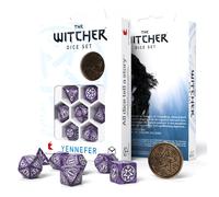 8x Set Dadi RPG The Witcher Yennefer Lilac & Gooseberries Q-Workshop