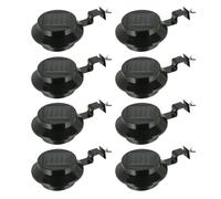 8x Solare Dachrinnenleuchte Dachrinnenlampe Grondaie Grondaia Luce Lampada