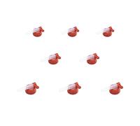 8x SONAX 04973410 Kunststoffablasshahn per 5 Litri Tanica IN Plastica 1 Pezzo