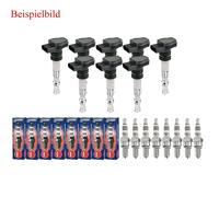 8x Stellox Bobina + NGK Candela per BMW 7er E38 740i Il 735i 5er E39 540i