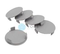 8X Tappi Di Mozzo Coprimozzo Grigio 74,5 66,0 Mm AA01L ZB Per RH Intra