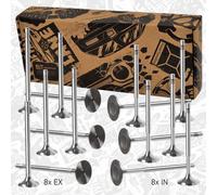 8x Valvola di Aspirazione + Sfogo Skoda VW Audi Seat 1,4 1,6 FSI TSI 16V