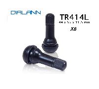8x Valvola Pneumatico Tubeless TR414L Automobile Moto Scooter Quad Go Kart