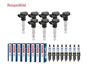 8x Vemo Bobina + 8x Bosch Candela per BMW 5er E39 523i 520i E46 320i Land