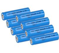 8X XCELL IFR 14500 AA Batteria Solare LiFePO4 3,2V 600mAh