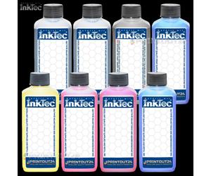 8x0, 1L Inktec Ciss Stampante Inchiostro Quick Fill IN Set per Epson Stylus R800