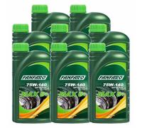 8X1 Litri Originale FANFARO Olio Per Trasmissione MAX 6+ 75W-140