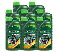 8X1 Litri Originali FANFARO Olio Per Trasmissione MAX 4 80W-90 API GL-4
