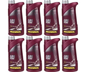 8x1 Litro Originale MANNOL Liquido Idraulico Lds Fluido Idraulico Fluido