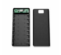 8x18650 Batteria Banca Box Shell Kit USB Tipo C 5V 2A