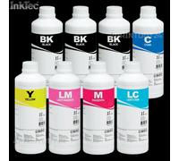 8x1L Inktec XL Pigmento Inchiostro Ciss Ricarica per Epson Stylus 4000 C4 C8 Ps