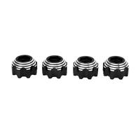 8x32 adattatori esagonali da 17 mm Leggi durevoli per Le Prestazioni Elevate per la Lega di Alluminio per Camion per Auto elettriche (Nero)