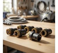 8XBrass/Wire Brush Ugelli per KARCHER SC1 SC2 SC3 SC4 SC5 Pulitore a Vapore Nuov